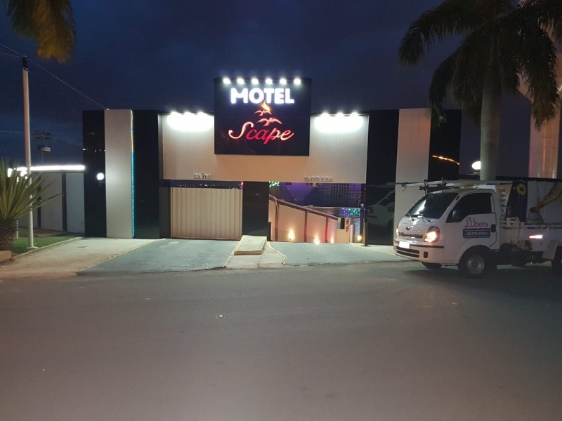 Fachada de Hotel de Luxo São José do Rio Preto - Fachada de Hotel Moderno