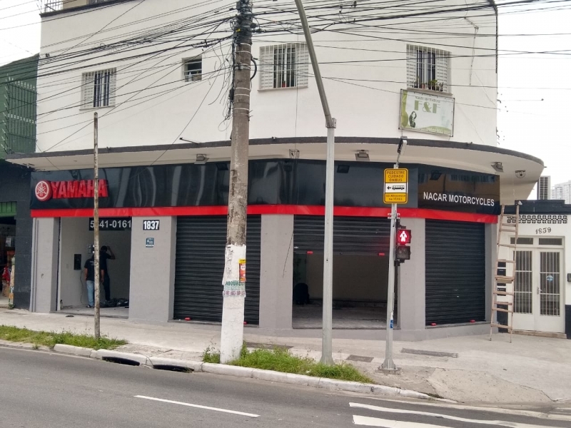 Fachadas de Loja Moderna São José dos Campos - Fachada de Loja Moderna