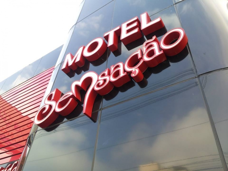 Letreiro para Fachada de Motel Guarujá - Letreiro para Fachada de Motel