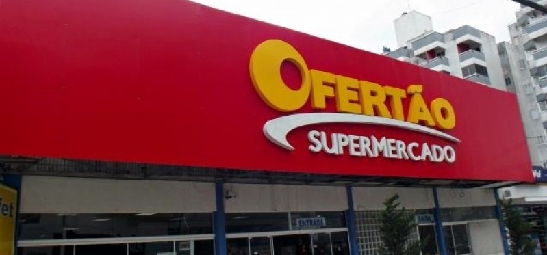 Onde Fazer Letreiro para Supermercado Paiol Grande - Letreiro para Nome de Loja