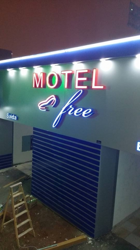 Orçamento de Letreiro para Fachada de Motel ABC - Letreiro para Consultório