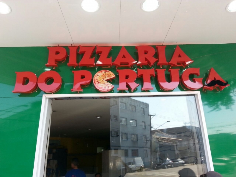 Orçamento de Letreiro para Restaurante Santo Antônio da Posse - Letreiro para Fachada