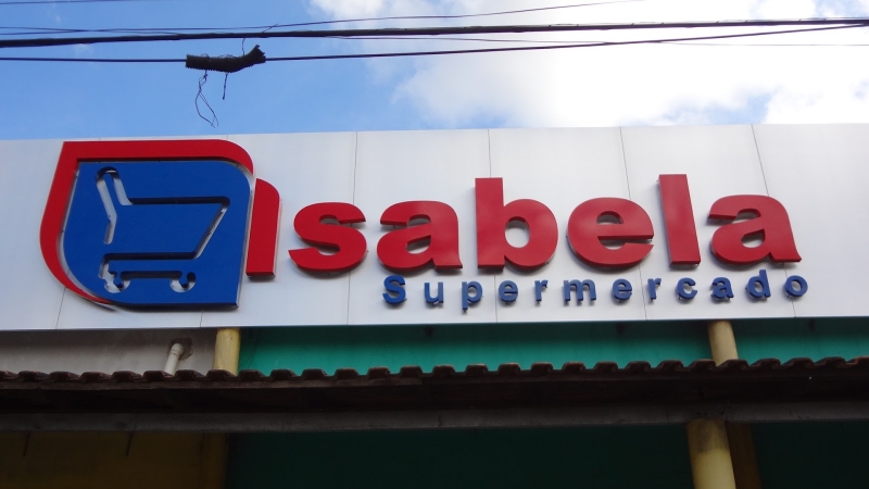 Orçamento de Letreiro para Supermercado São Silvestre de Jacarei - Letreiro para Fachada de Motel