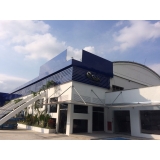 fachada de empresa moderna sob medida Bertioga