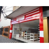 fachada de loja em acm valor Batatuba