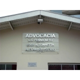 fachada de vidro advocacia Cubatão