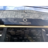 gráfica de fachada de loja simples Bragança Paulista