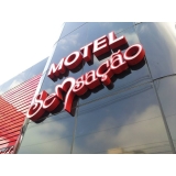 letreiro para motel Bragança Paulista