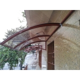 loja de toldo policarbonato transparente Vila Batista