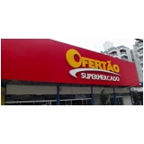 onde fazer letreiro para supermercado Cananéia