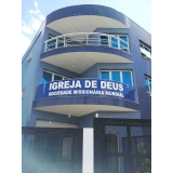 revestimentos para fachada de igreja Praia da Baleia