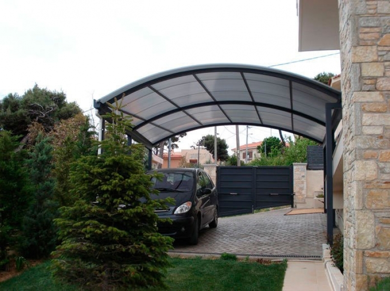 Toldo Policarbonato para Garagem Orçamento Araraquara - Toldo Policarbonato Instalação